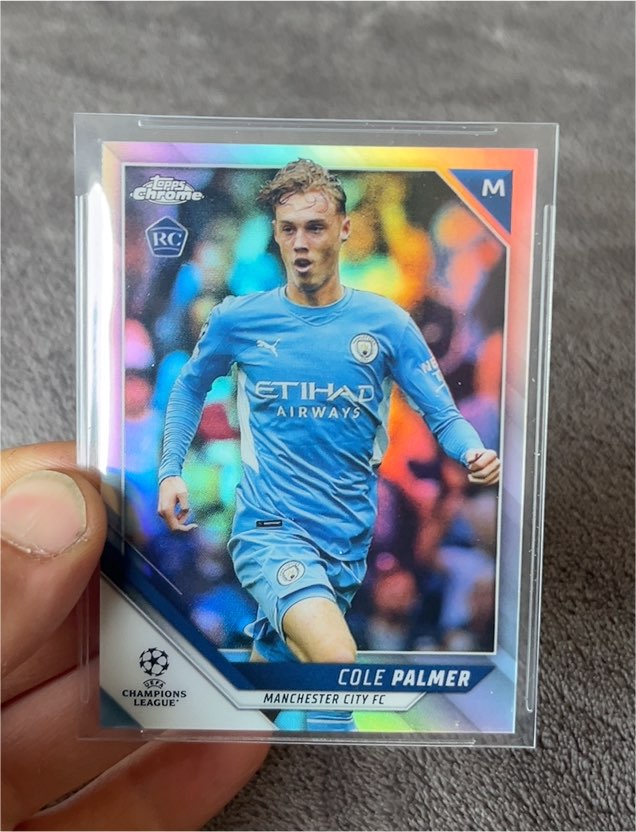 2021-22 Topps Chrome UEFA Champions League #135 Cole Palmer — front