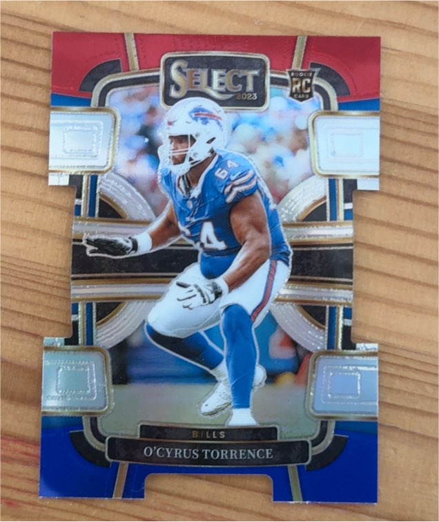 2023 Panini Select Concourse Die-Cut #12 O'Cyrus Torrence — front