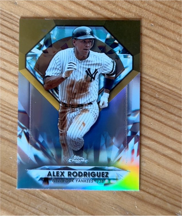 2022 Topps Chrome Update #DGDC-67 Alex Rodriguez Diamond Greats Die Cuts — front