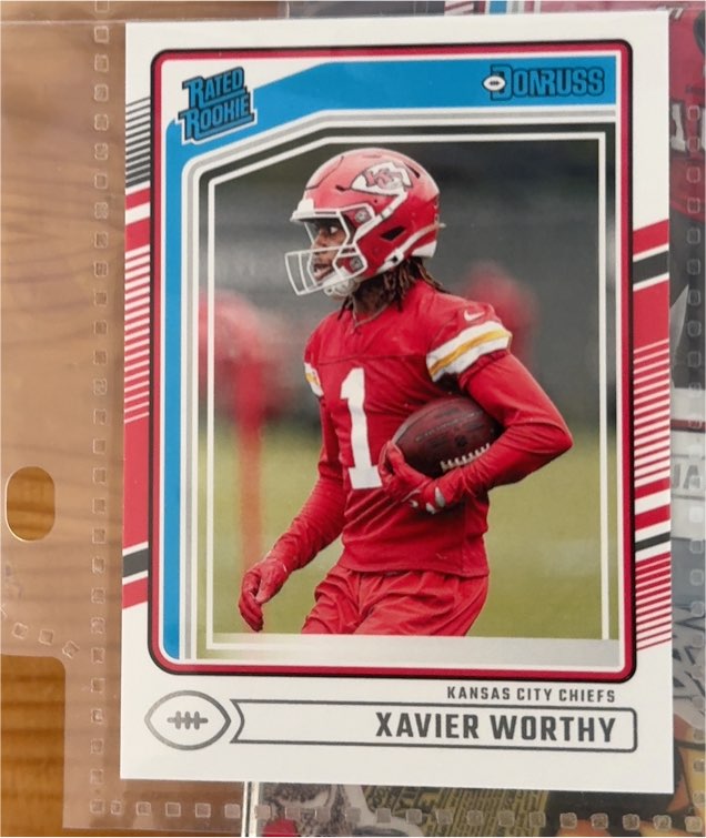 2024 Panini Donruss #398 Xavier Worthy — front