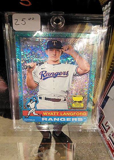 2025 Topps Heritage #29 Wyatt Langford — front