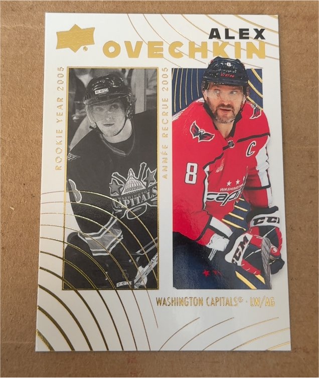 2024-25 Upper Deck Tim Hortons Retrospective Rookies #61 Alex Ovechkin — front