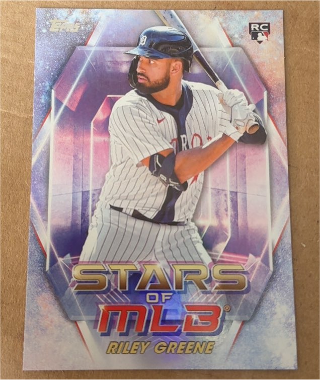2023 Topps Stars of MLB #SMLB-26 Riley Greene — front