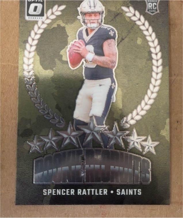 2024 Panini Donruss Optic #19 Spencer Rattler Rookie Recruits — front