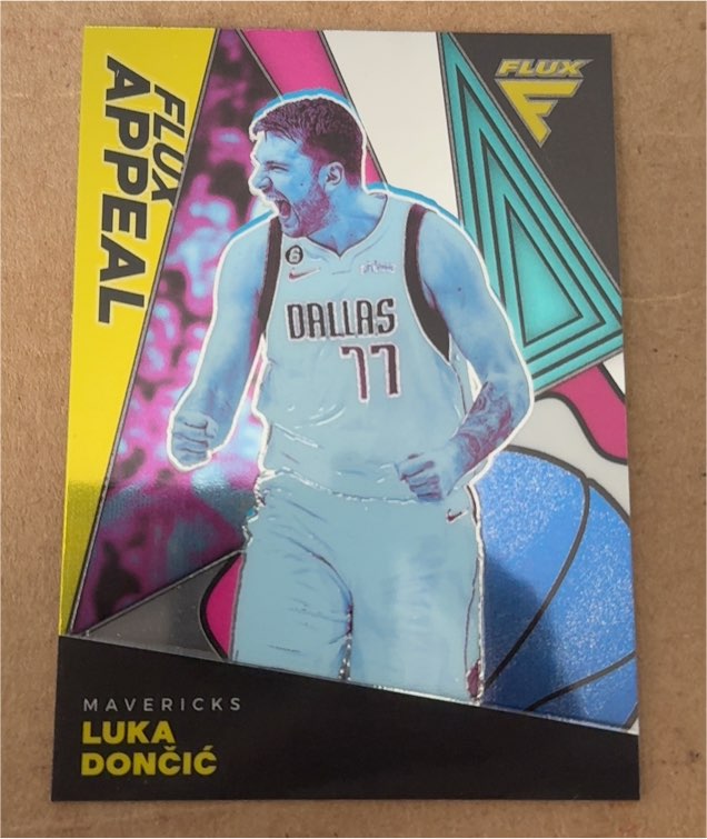 2022-23 Panini Flux #16 Luka Dončić Flux Appeal — front
