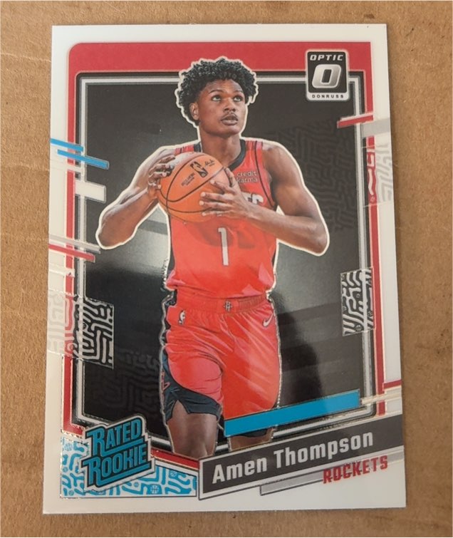 2023-24 Donruss Optic #229 Amen Thompson — front