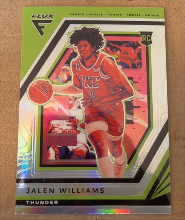 2022-23 Panini Flux #224 Jalen Williams — front