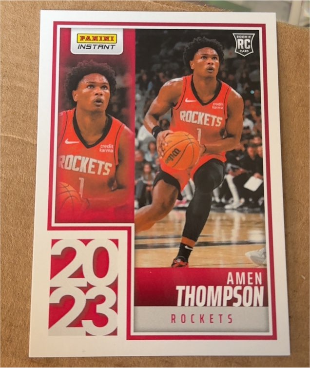 2023-24 Panini Instant #YO-4 Amen Thompson — front