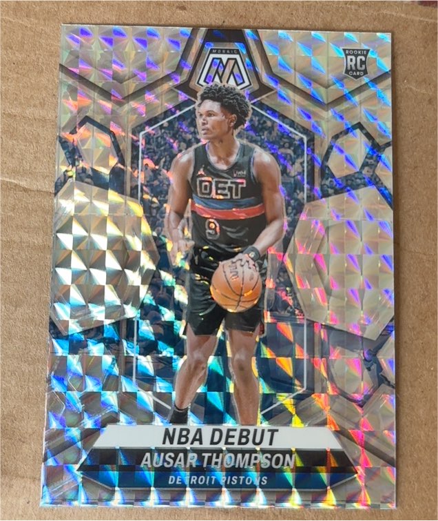 2023-24 Panini Mosaic NBA Debut #262 Ausar Thompson — front