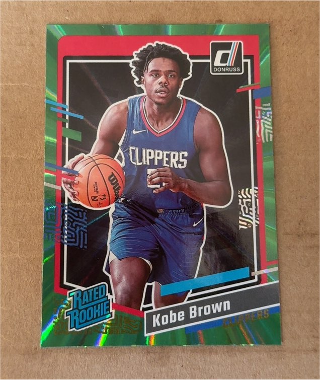 2023-24 Donruss #239 Kobe Brown — front