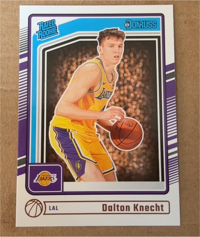 2024-25 Panini Donruss #227 Dalton Knecht — front