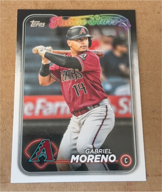 2024 Topps Series 1 #268 Gabriel Moreno — front