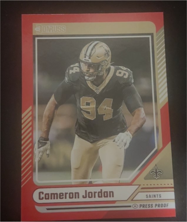2024 Panini Donruss #246 Cameron Jordan — front