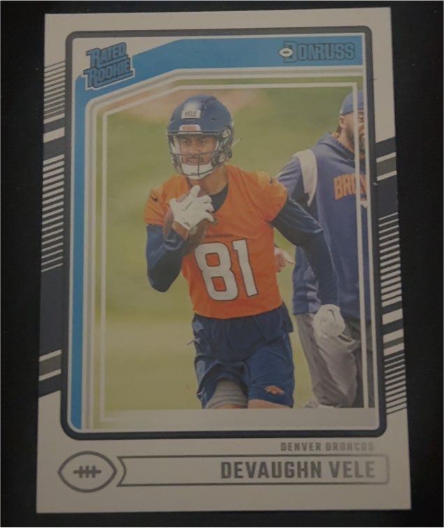 2024 Panini Donruss #395 Devaughn Vele — front