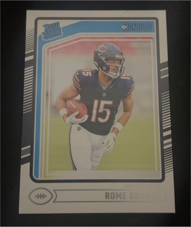 2024 Donruss #309 Rome Odunze — front