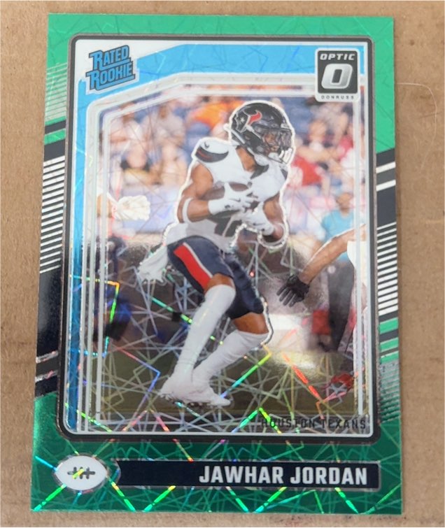 2024 Donruss Optic #247 Jawhar Jordan — front