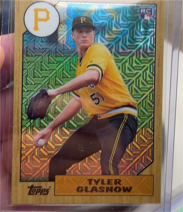 2017 Topps #87-TG Tyler Glasnow — front