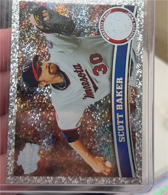 2011 Topps #354 Scott Baker Diamond Anniversary Minnesota Twins — front