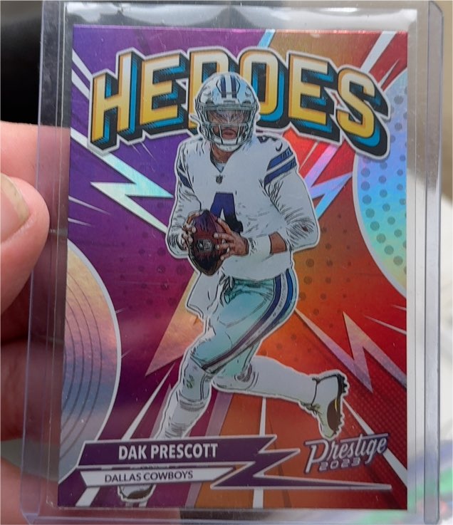 2023 Panini Prestige #H-3 Dak Prescott Heroes — front