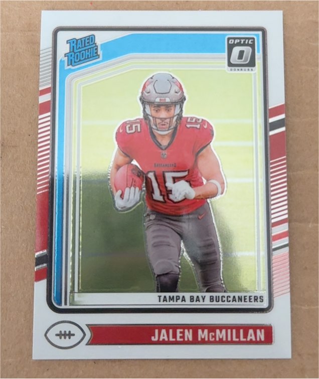2024 Donruss Optic #239 Jalen McMillan — front