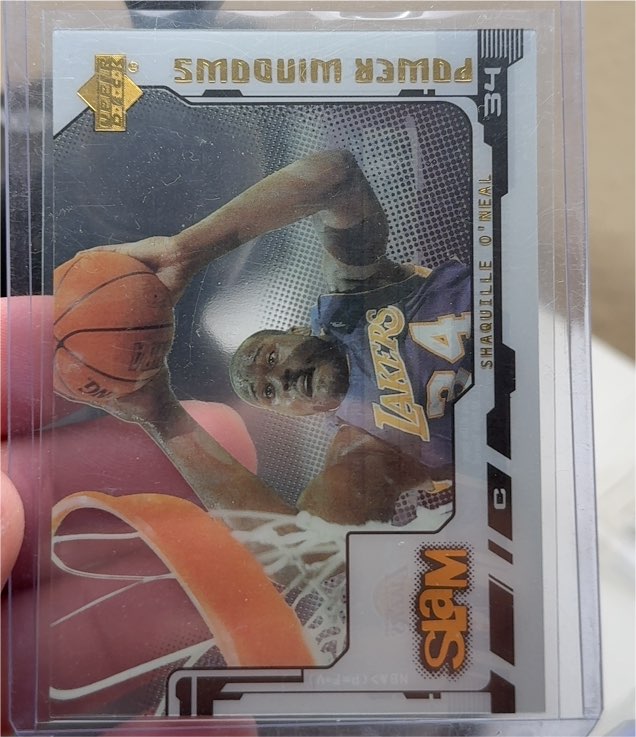 2000 Upper Deck Slam #34 Shaquille O'Neal — front