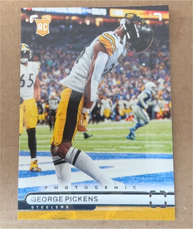 2022 Panini Chronicles Photogenic #PH-43 George Pickens — front