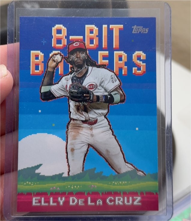 2025 Topps Celebration 8-Bit Ballers #8B-6 Elly De La Cruz — front
