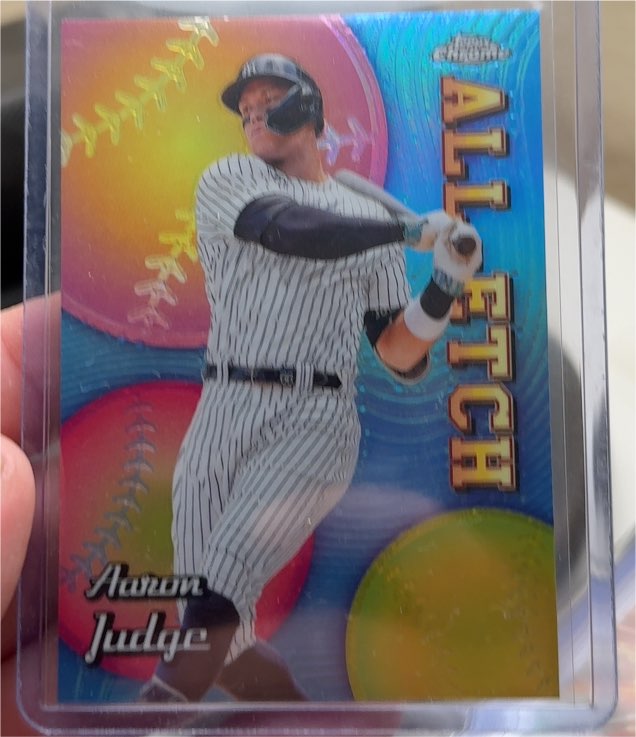 2024 Topps Chrome All-Etch #CAE-6 Aaron Judge — front