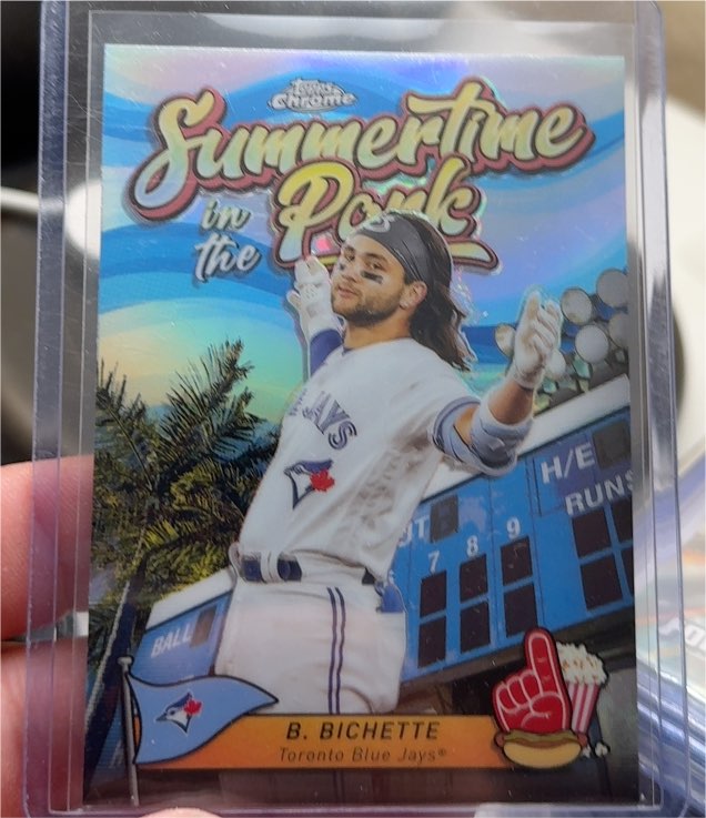 2024 Topps Chrome #SITP-6 Bo Bichette Summertime in the Park — front