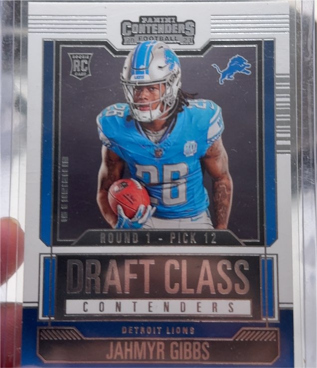 2023 Panini Contenders Draft Class #9 Jahmyr Gibbs — front