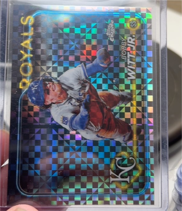 2024 Topps Chrome #254 Bobby Witt Jr. — front