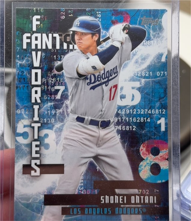 2024 Topps Series 2 Fantasy Favorites #FF-1 Shohei Ohtani — front
