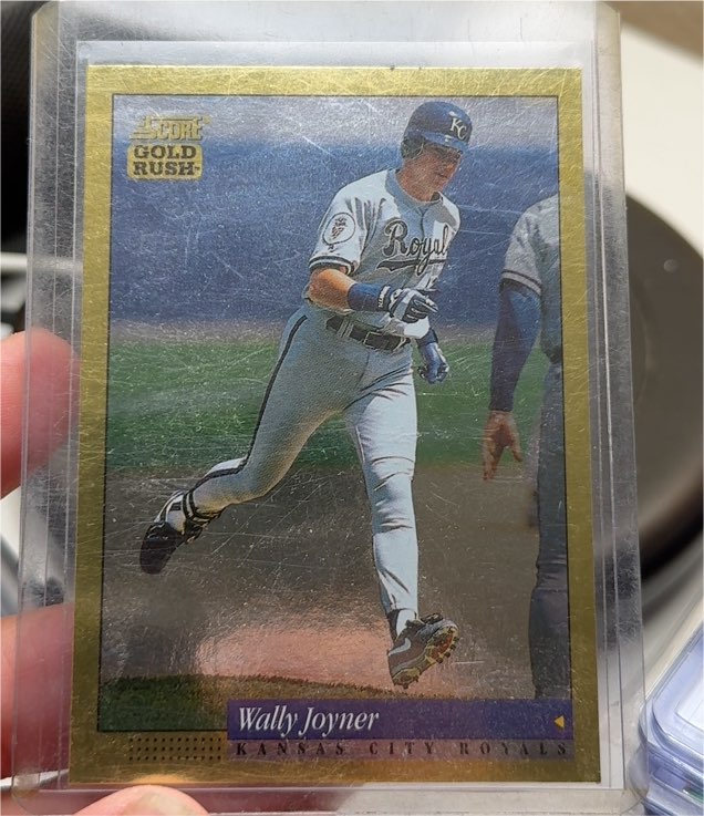 1994 Score Gold Rush #67 Wally Joyner — front