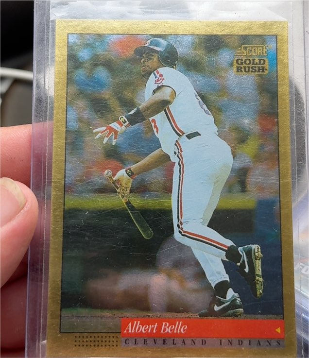 1994 Score Gold Rush #7 Albert Belle — front