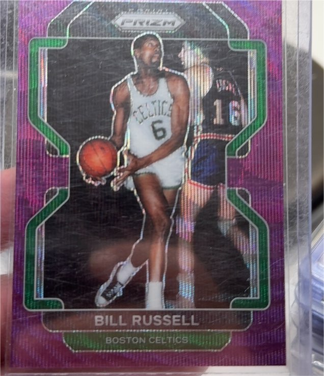 2021-22 Panini Prizm #254 Bill Russell — front