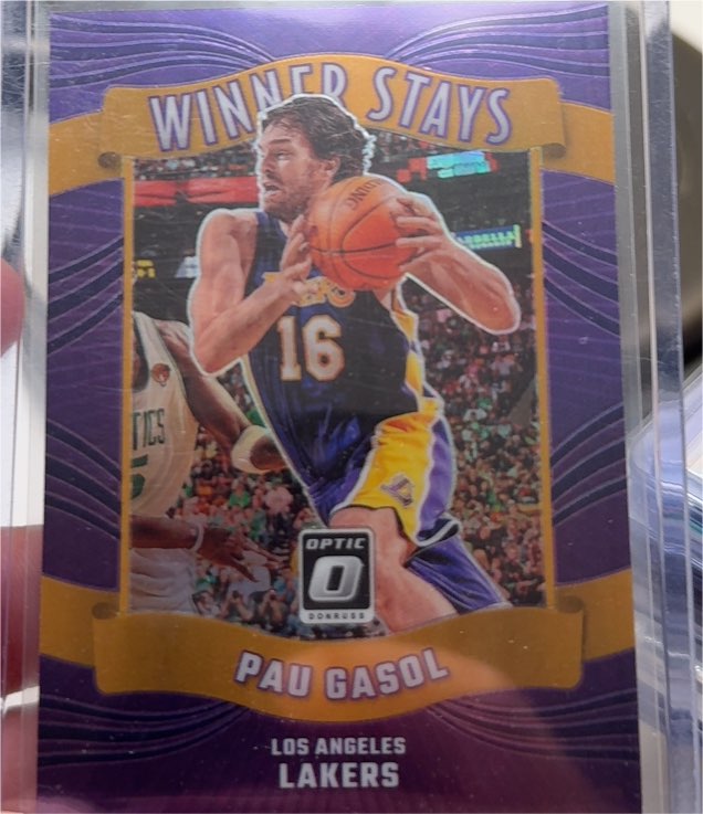 2023-24 Donruss Optic #7 Pau Gasol Winner Stays — front