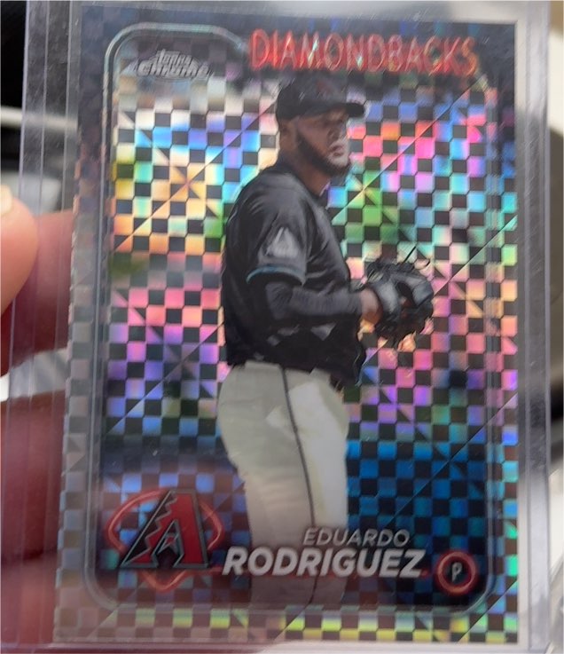 2024 Topps Chrome #235 Eduardo Rodriguez — front