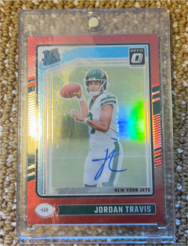 2024 Donruss Optic #260 Jordan Travis — front