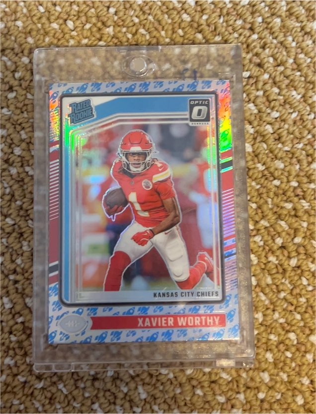 2024 Panini Donruss Optic #300 Xavier Worthy — front