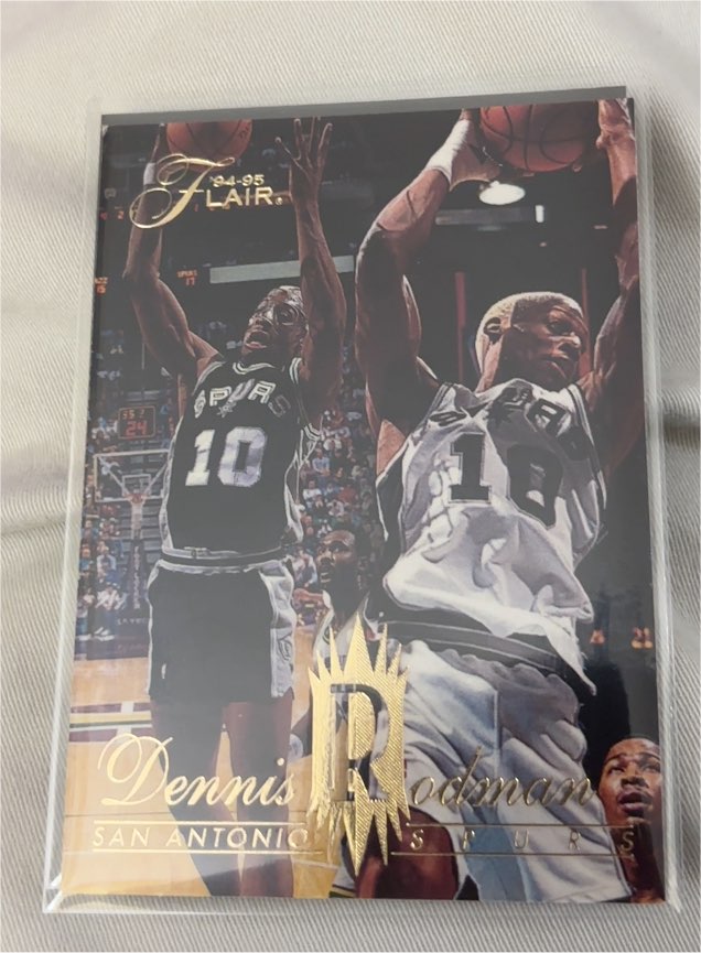1994-95 Fleer Flair #138 Dennis Rodman — front