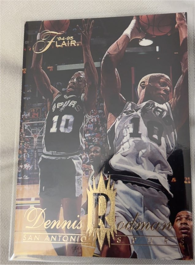 1994-95 Flair #138 Dennis Rodman — front