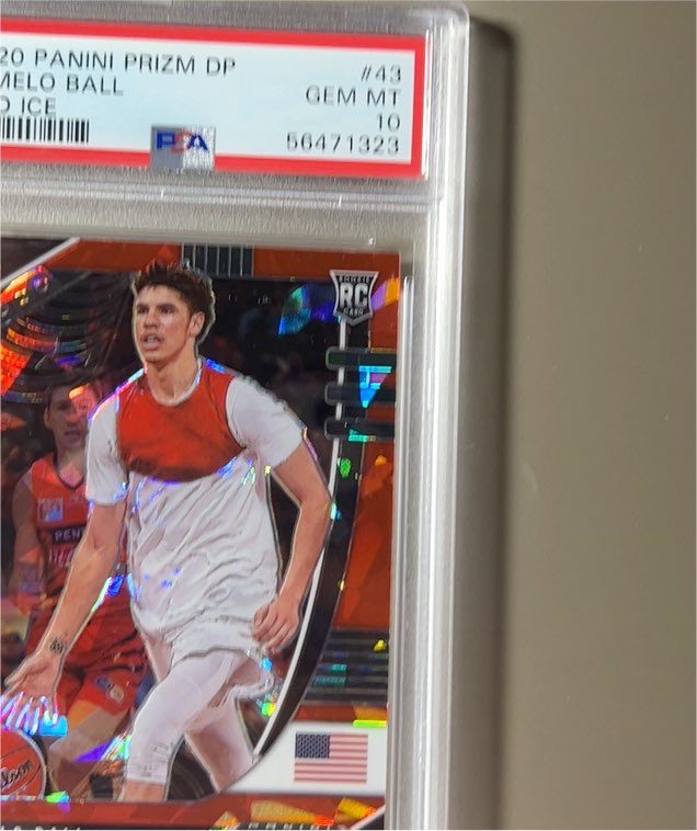 2020 Panini Prizm Draft Picks #43 LaMelo Ball — front