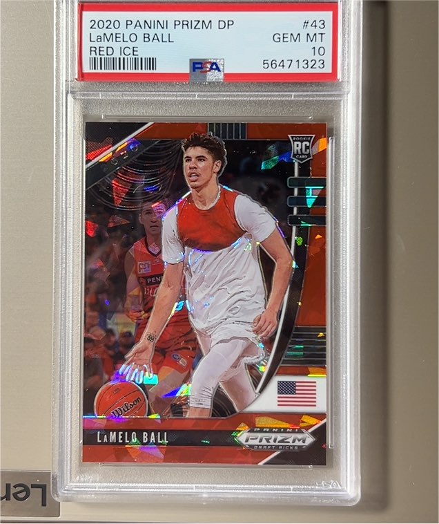 2020 Panini Prizm Draft Picks #43 LaMelo Ball — front