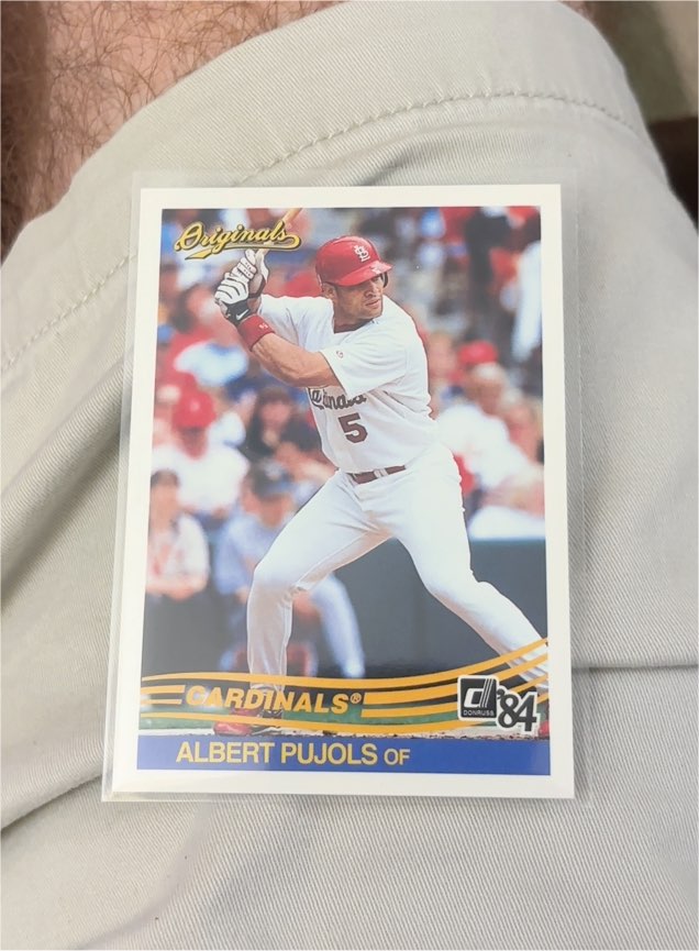 2002 Donruss Originals #162 Albert Pujols — front
