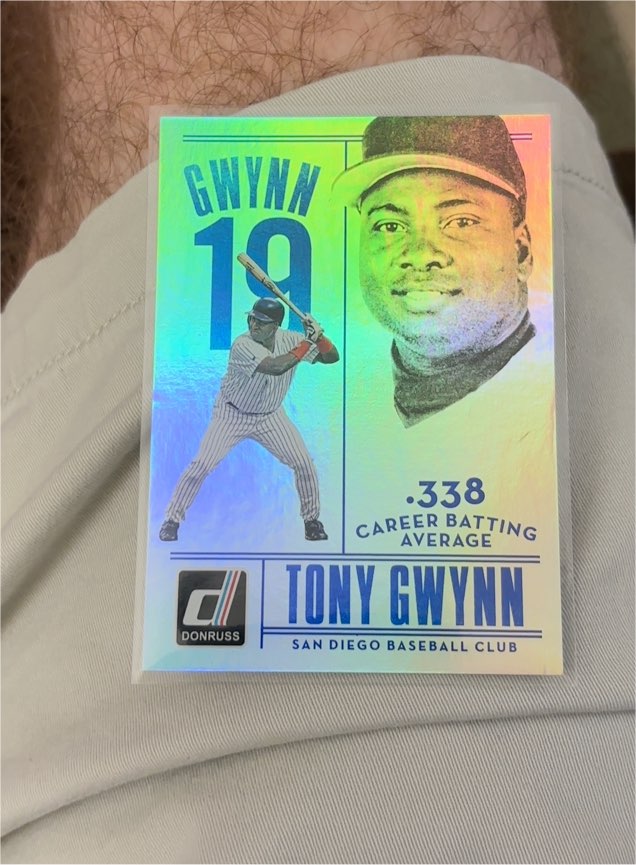 2015 Donruss #3 Tony Gwynn Tribute — front