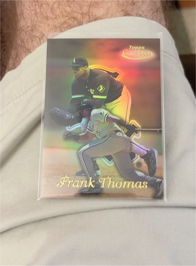 1999 Topps Gold Label #87 Frank Thomas — front