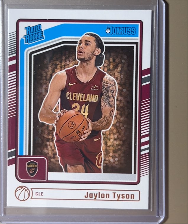 2024-25 Donruss #206 Jaylon Tyson — front