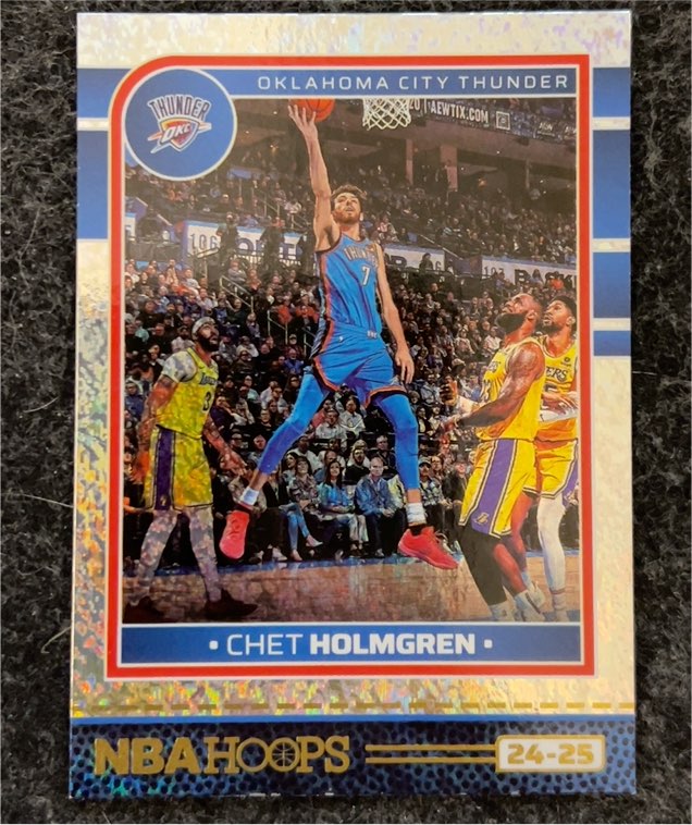2024-25 Panini NBA Hoops #175 Chet Holmgren — front