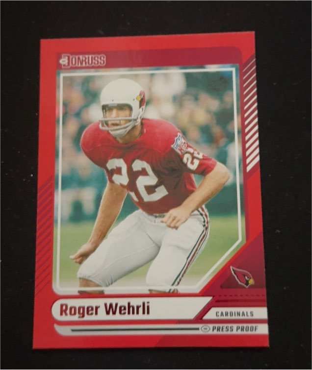 2024 Donruss #203 Roger Wehrli — front