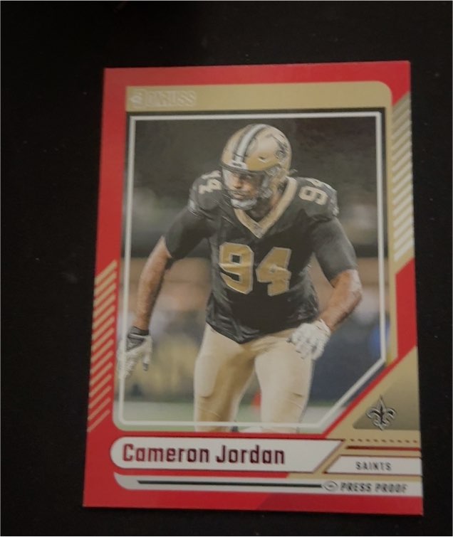2024 Donruss #246 Cameron Jordan — front